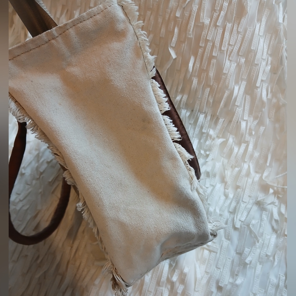 Myra Bag 'SEL de MER' Canvas Tote - Picture 9 of 14
